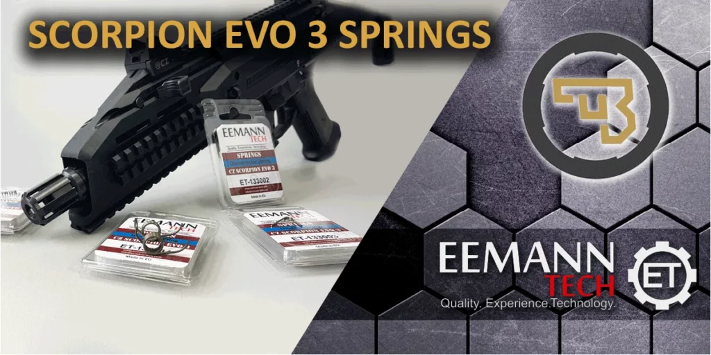 SPRINGS FOR CZ SCORPION EVO 3 FROM EEMANN TECH