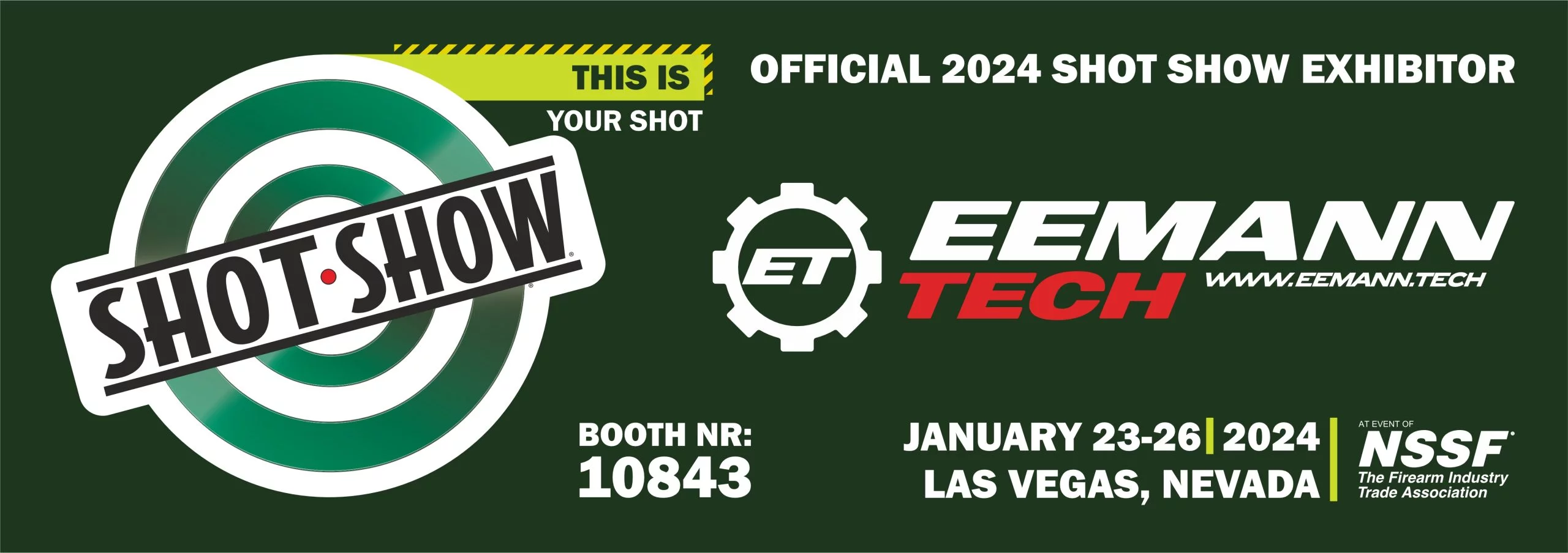 Visit Eemann Tech At Shot Show 2024, Las Vegas, Usa