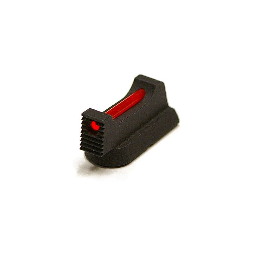 Eemann Tech Front Sight for CZ 75, CZ SHADOW 2, Checkered, with 1mm Fiber Optics Rod