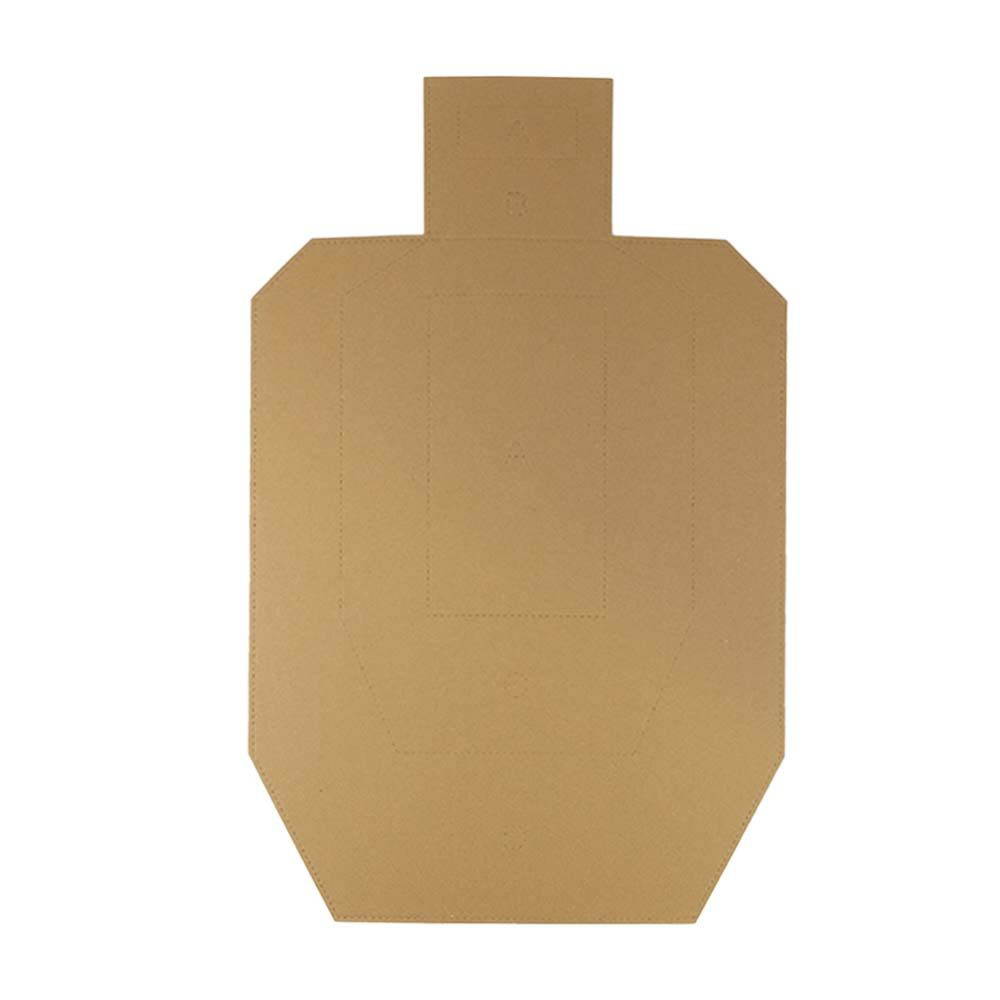 Cardboard Metric Target TAN/WHITE – 100 pcs./Pack