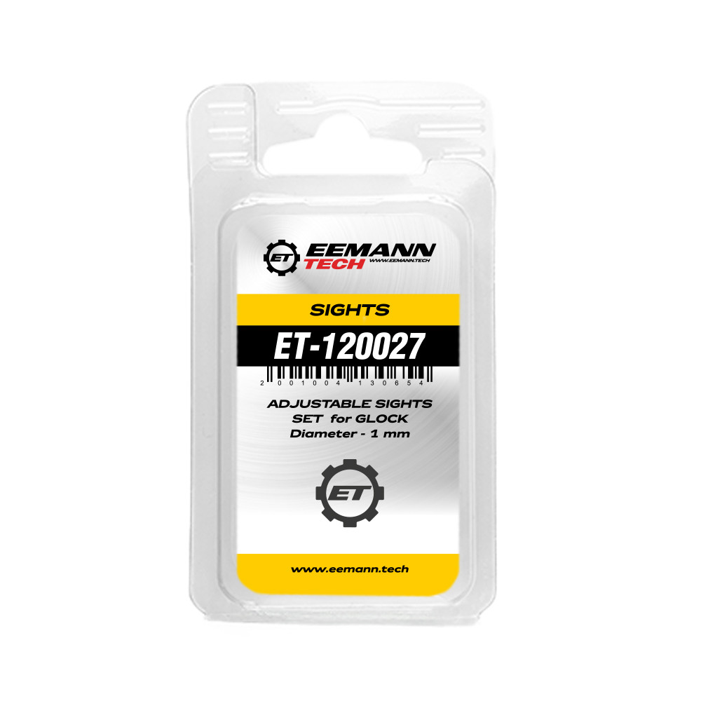 Eemann Tech Adjustable Sights Set for GLOCK