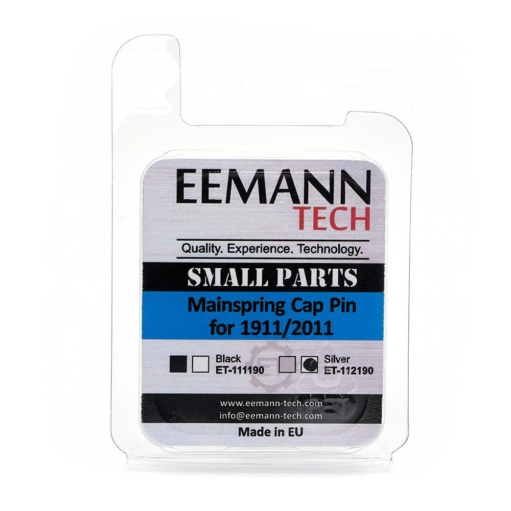 Eemann Tech Mainspring Cap Pin for 1911/2011, Silver