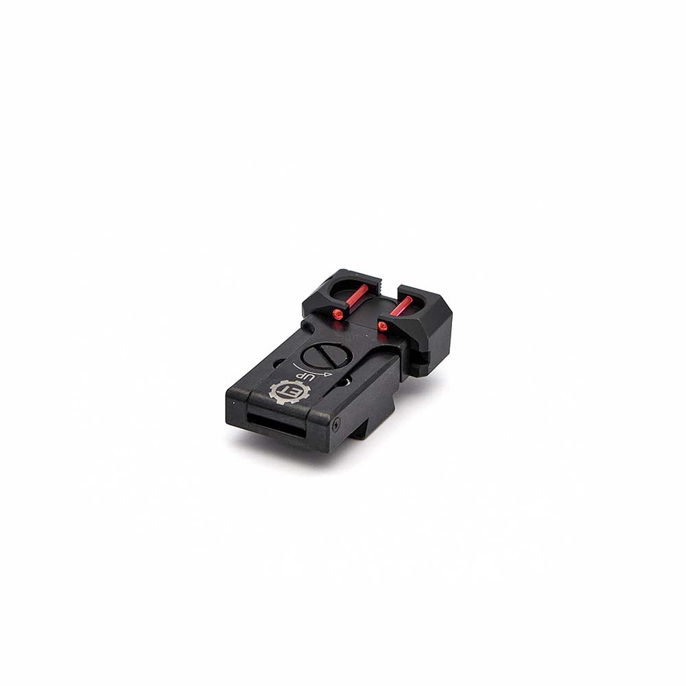 Eemann Tech Adjustable Rear Sight with Fiber Optics for CZ 75