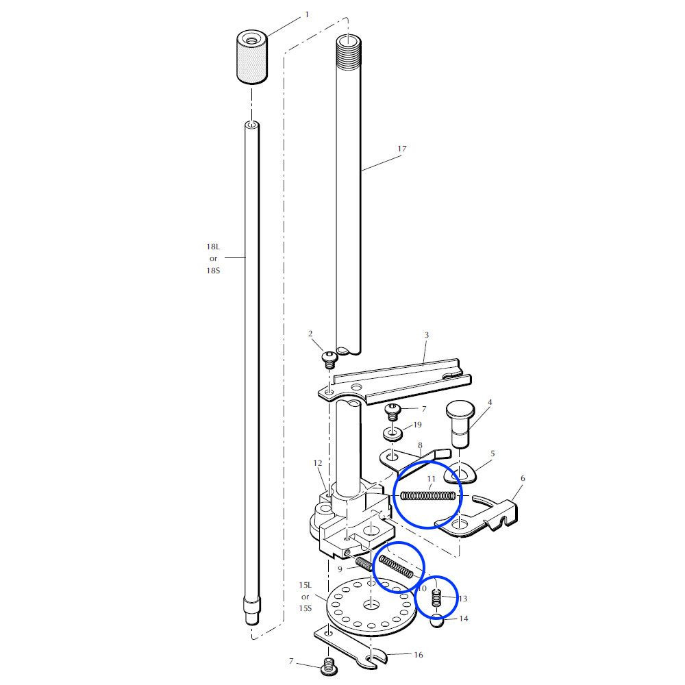 Eemann Tech Springs Kit for Dillon XL650