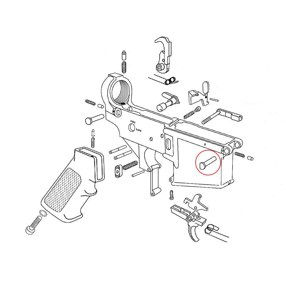 Eemann Tech Pivot Pin for AR-15