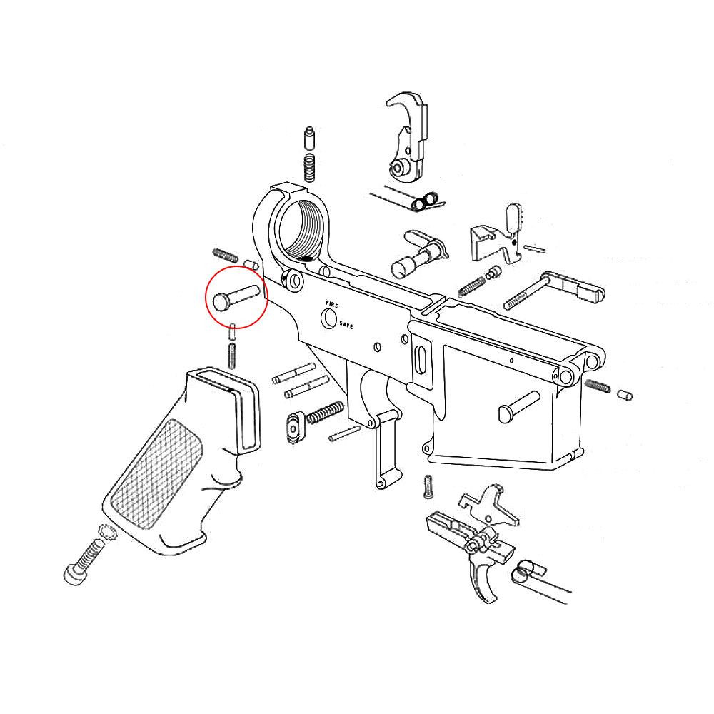 Eemann Tech Takedown Pin for AR-15