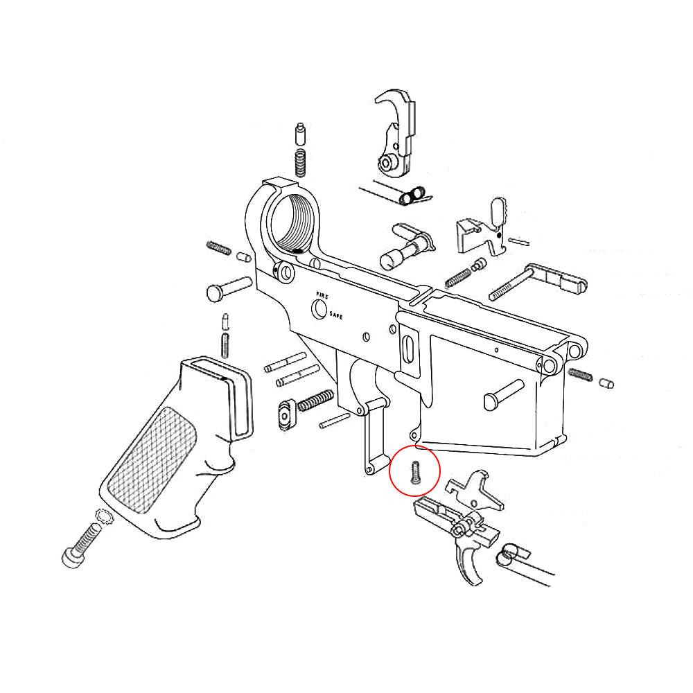 Eemann Tech Disconnector Spring for AR-15