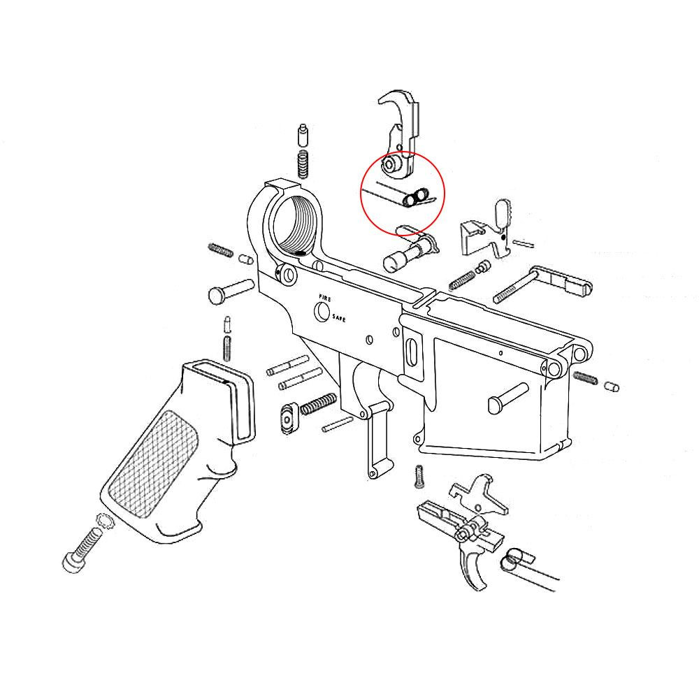 Eemann Tech Hammer Spring for AR-15