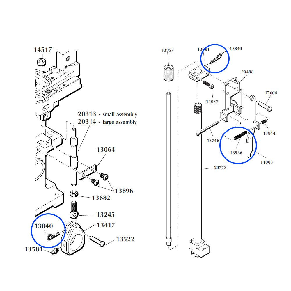 Eemann Tech Springs Kit for Dillon RL1050