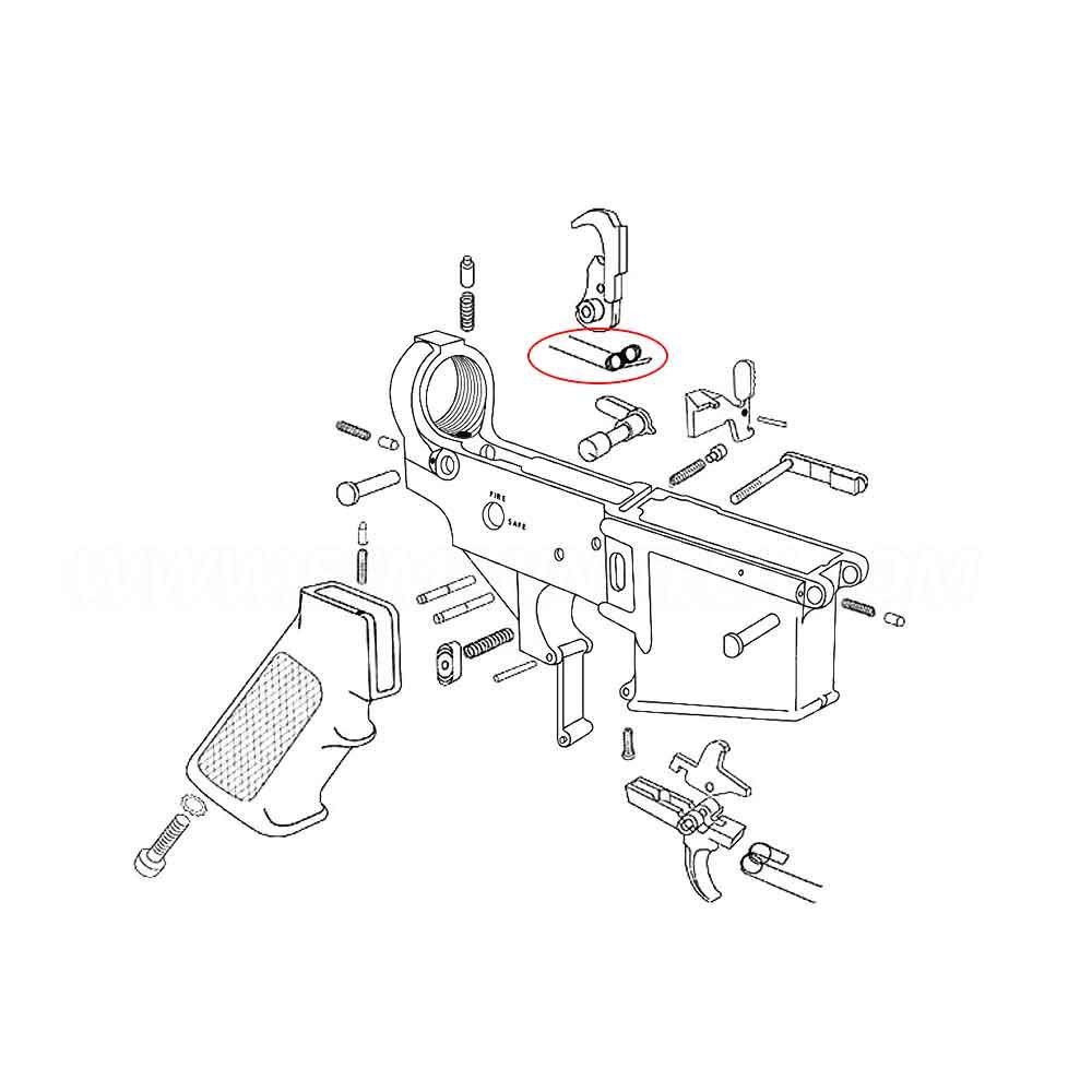 Eemann Tech Competition Hammer Spring for AR-15