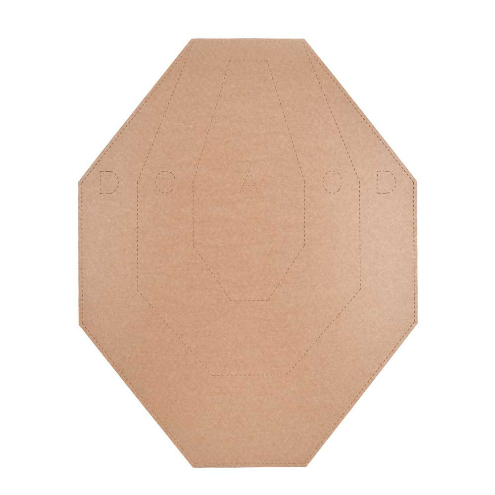 Eemann Tech Waterproof IPSC Target TAN/WHITE – 50 pcs./Pack