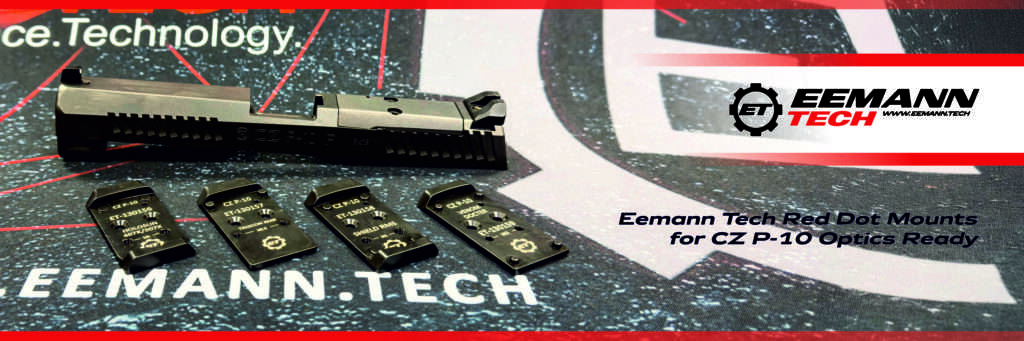 NEW PRODUCT EEMANN TECH CZ P-10 OR PLATE MOUNTS