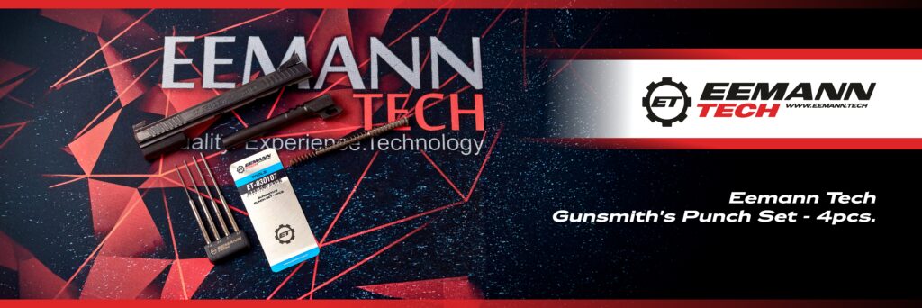 NEW PRODUCT EEMANN TECH GUNSMITH’S PUNCH SET – 4PCS.